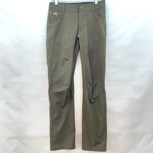 Kuhl Silencr Pants Olive Green Hiking Pants Mens 32x30 Stretch Travel Comfort